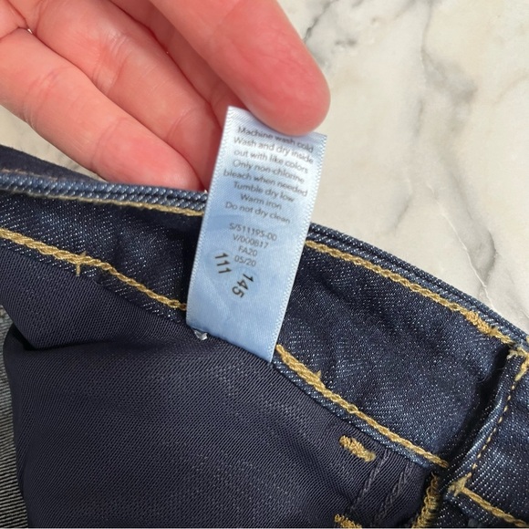 Athleta Sculptek Ultra Skinny Jeans Medium Dark Wash Stretch Denim 511195 Size 6 - Picture 13 of 13